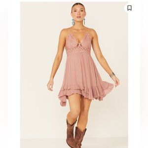 Worn Once! Free People One Adella Slip Dress Size Small